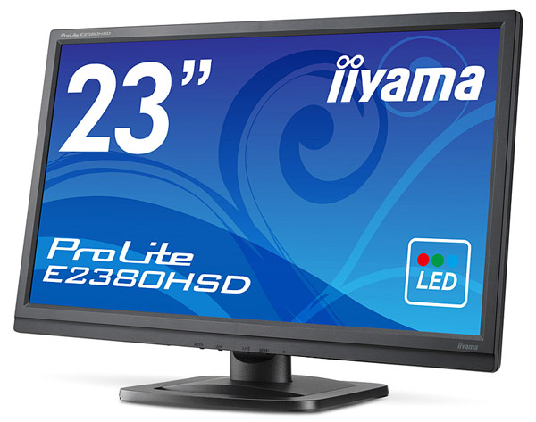 В мониторе iiyama ProLite E2380HSD используется панель типа TN