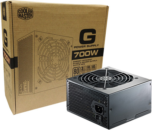 Блоки питания Cooler Master серии G имеют сертификат 80 Plus Bronze