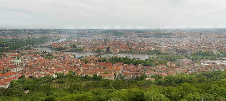 В Сеть выложили 34 гигапиксельную панораму Праги