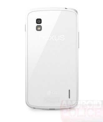 Белый смартфон Nexus 4 будет доступен в двух модификациях — с 8 и 16 ГБ флэш-памяти