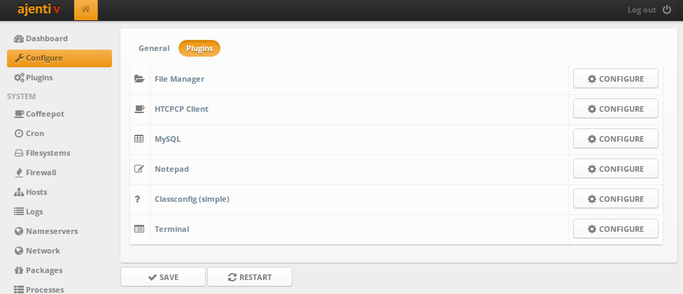 Веб интерфейс для кофеварки на Ajenti через HTCPCP Веб интерфейс для кофеварки на Ajenti через HTCPCP
