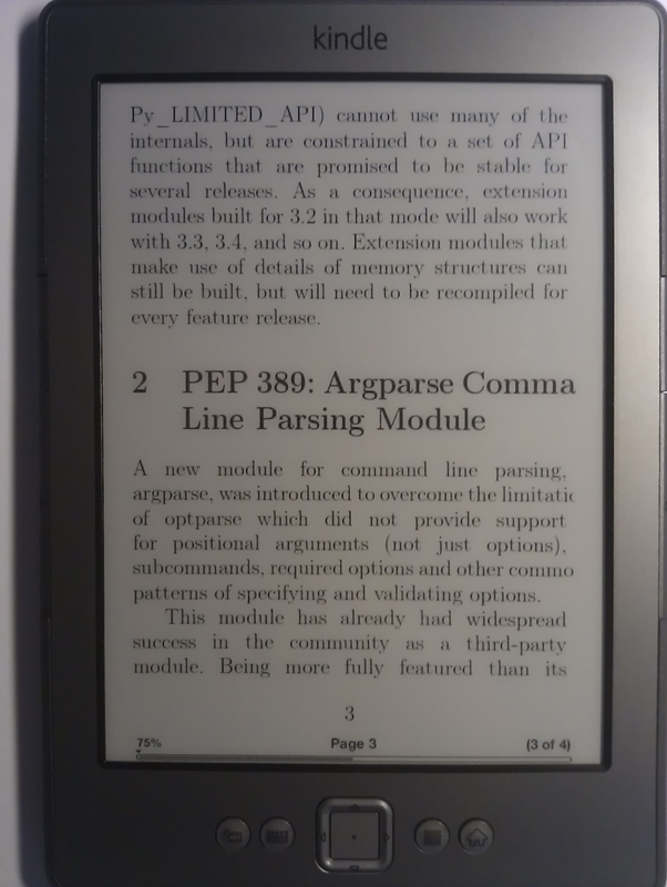 Верстаем PDF для Kindle