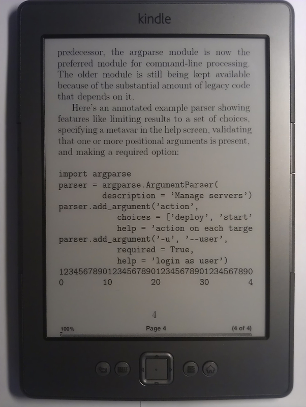 Верстаем PDF для Kindle