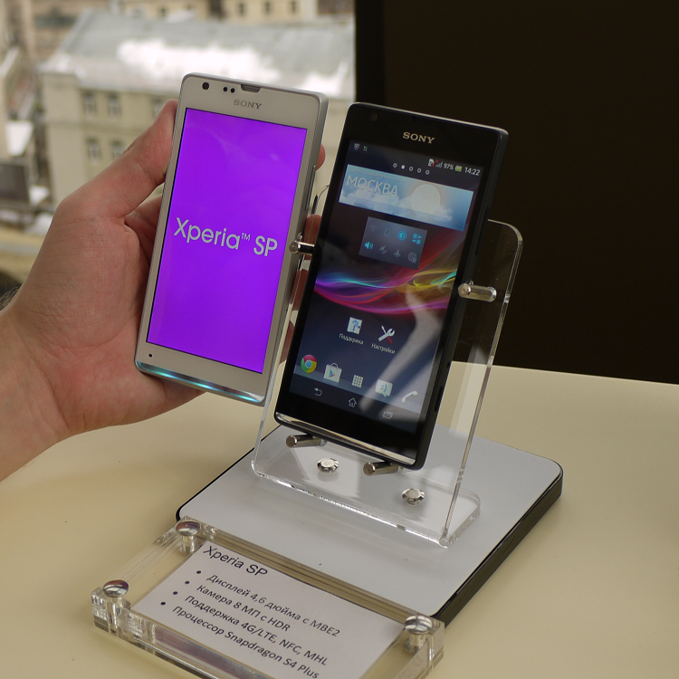 Весеннее пополнение линейки Xperia: смартфоны Xperia SP и Xperia L Весеннее пополнение линейки Xperia: смартфоны Xperia SP и Xperia L