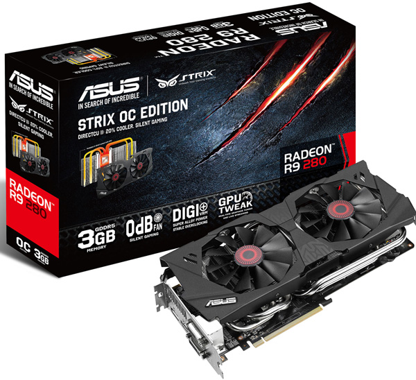 Asus Radeon R9 280 Strix OC Edition