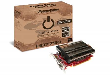 Видеокарта PowerColor Radeon HD 7750 Go! Green