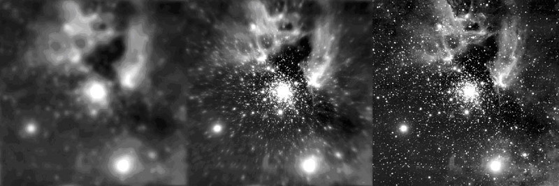 Видимость сквозь турбулентную атмосферу. Компьютерная коррекция изображений удаленных объектов