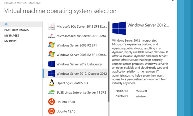 Виртуальные машины в Windows Azure: Data Disk, виртуальные сети и Availability Set