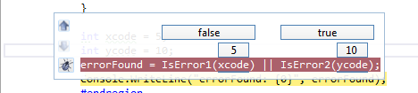 Визуализация «if» в отладчике Visual Studio от BugAid Визуализация «if» в отладчике Visual Studio от BugAid
