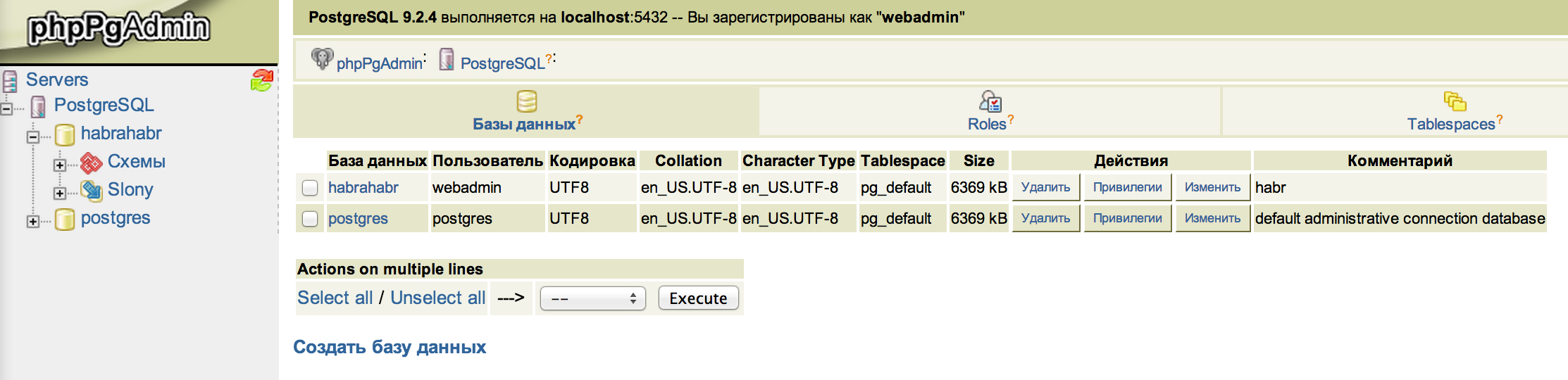 Включение PostgreSQL репликации на платформе Jelastic в облаке InfoboxCloud