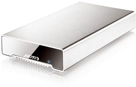 Внешний SSD Akitio Neutrino оснащен интерфейсом Thunderbolt