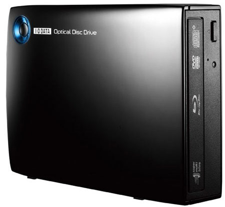 Внешний привод Blu-ray I-O Data BRD-UT14X оснащен интерфейсом USB 3.0