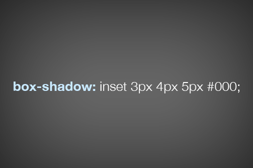 Внутренние тени в CSS