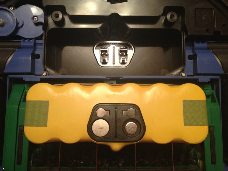 Внутренний мир робота пылесоса iRobot Roomba 555