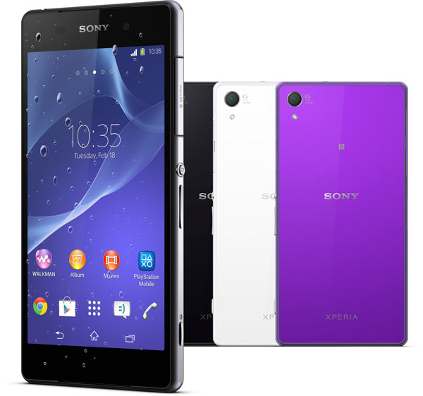 Поставки Sony Xperia Z2 по всему миру начнутся в марте