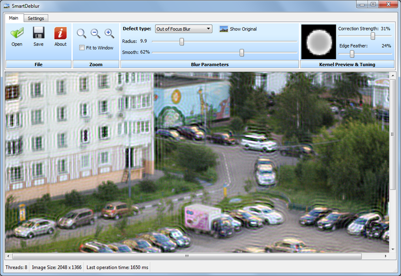 Восстановление расфокусированных и смазанных изображений. Практика