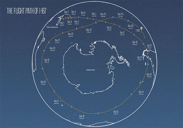 Воздушный шар Google Loon обогнул Землю за рекордные 22 дня