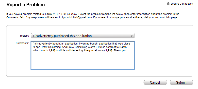 Возвращаем деньги за приложение в App Store image