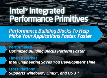 Встречайте Intel Integrated Performance Primitives 8.0