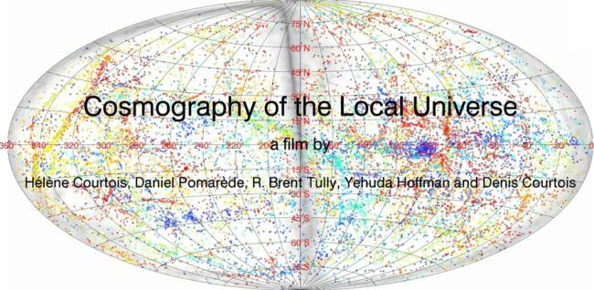 Вся наблюдаемая Вселенная в одном видео от ученых Лионского университета