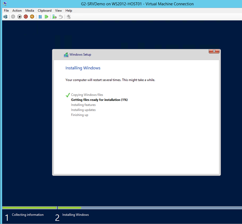 Второе поколение виртуальных машин в Windows Server 2012 R2 image