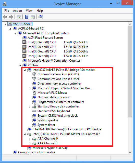 Второе поколение виртуальных машин в Windows Server 2012 R2 image