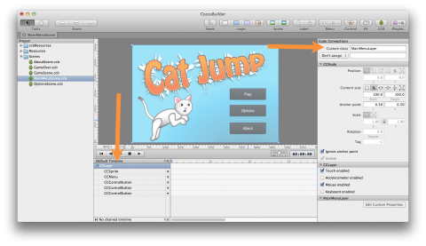 Введение в CocosBuilder Введение в CocosBuilder