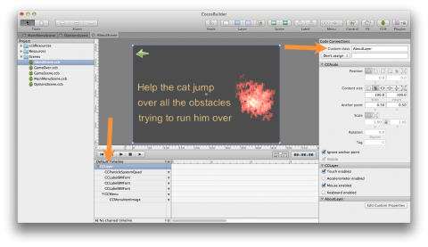 Введение в CocosBuilder Введение в CocosBuilder