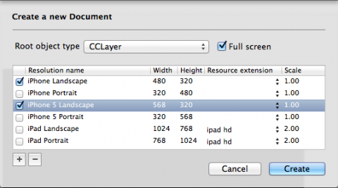 Введение в CocosBuilder Введение в CocosBuilder