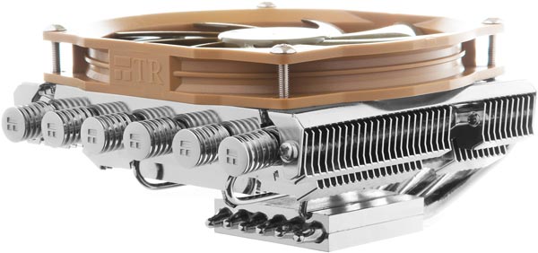 Высота процессорного охладителя Thermalright AXP-100 равна 58 мм