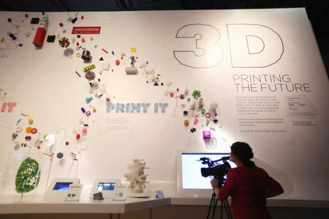 Выставка в Лондонском музее науки «3D: печать будущего»
