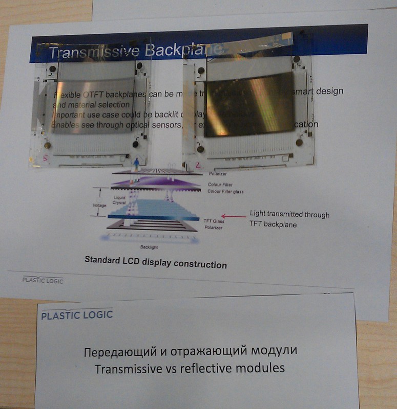 Взгляд изнутри: Plastic Logic Взгляд изнутри: Plastic Logic