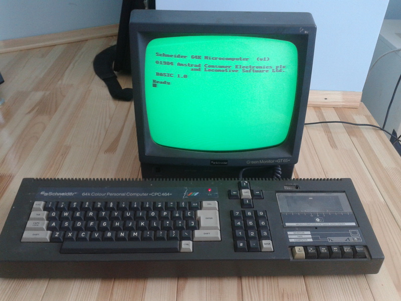 Взгляд в прошлое: Amstrad (Schneider) CPC 464