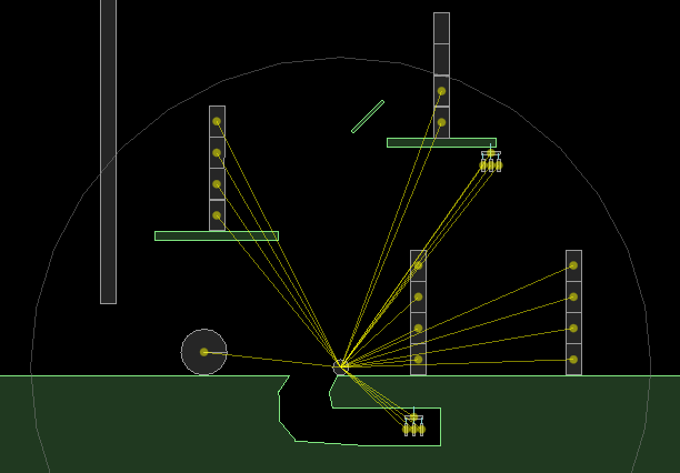 Взрывы в Box2D