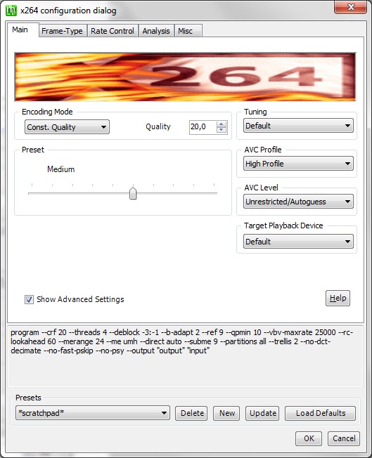 x264 или как кодировать видео x264 или как кодировать видео