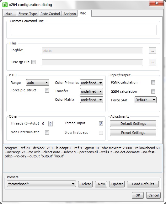 x264 или как кодировать видео x264 или как кодировать видео