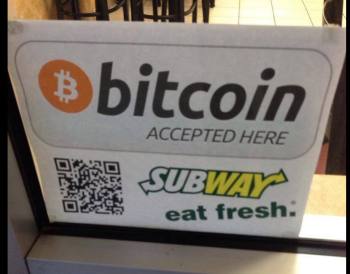 Я купил еду в Subway е за биткоины и это было круто Я купил еду в Subway е за биткоины и это было круто