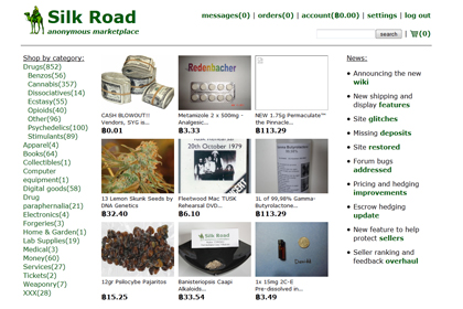 Задержан владелец Silk Road, изъяты 3,6 миллиона долларов