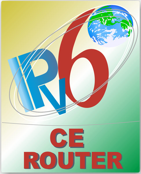 Логотип IPv6 Ready CE Router служит своеобразным знаком качества оборудования