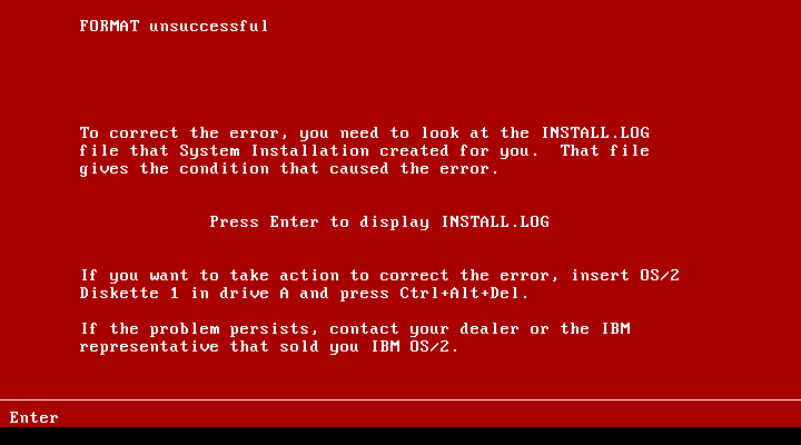 :/ -- прим. пер. FORMAT unsuccessful