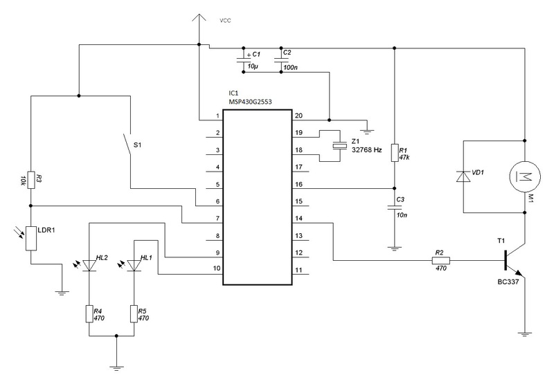 Знакомство с MSP430 и «туалетная» автоматизация