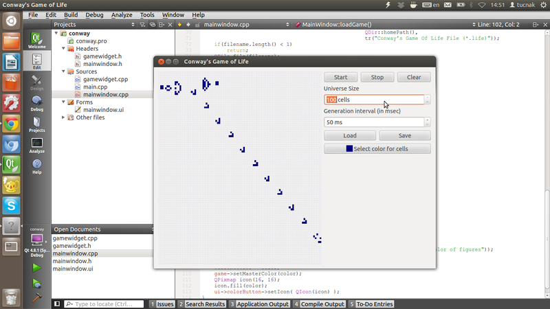 «Жизнь» Джеймса Конвея на Qt «Жизнь» Джеймса Конвея на Qt