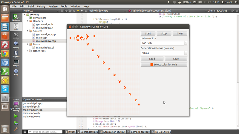 «Жизнь» Джеймса Конвея на Qt «Жизнь» Джеймса Конвея на Qt
