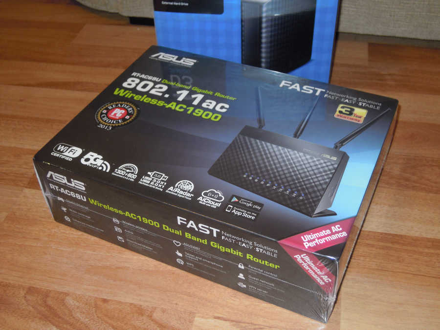 «Пожиратель сердец» — Маршрутизатор ASUS RT AC68U: 802.11ac, usb 3.0, BitTorent, TimeMachine