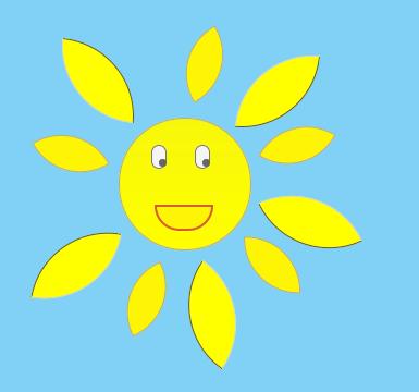 «Рисуем» солнце с помощью html/css