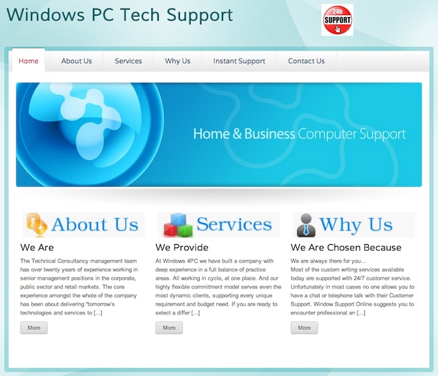 «Здравствуйте, я звоню вам из Windows»