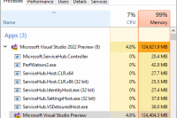 Как Visual Studio 2022 съела 100 Гб памяти и при чём здесь XML бомбы?