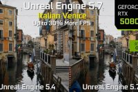Игры на Unreal Engine 5 наконец-то станут меньше «жрать»? Сравнение UE 5.7 с UE 5.4 показывает внушительный прирост производительности