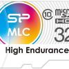 Карты памяти Silicon Power High Endurance microSDHC и microSDXC имеют увеличенный ресурс для записи видео