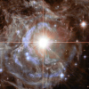 Потрясающая фотография далекой туманности: новогодний подарок от «Хаббла»